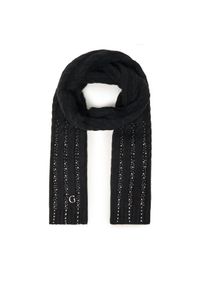 Guess Szalik AW5384 POL03 Czarny. Kolor: czarny. Materiał: akryl, materiał