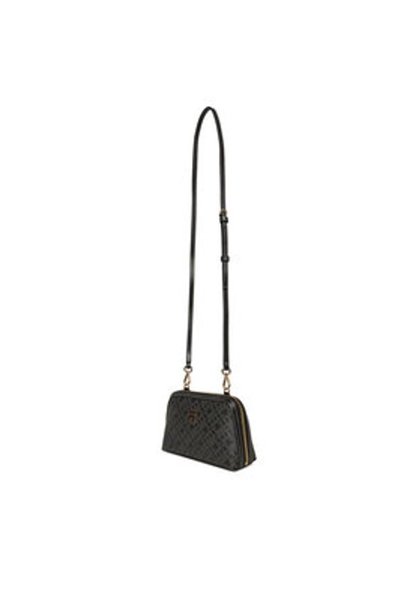 TOMMY HILFIGER - Tommy Hilfiger Torebka Th Monoplay Le Mini Crossover AW0AW17712 Czarny. Kolor: czarny. Materiał: skórzane