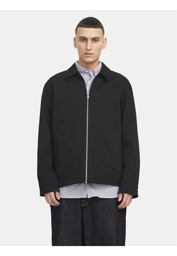 Jack & Jones Kurtka przejściowa Winson Worker 12268717 Czarny Regular Fit. Kolor: czarny. Materiał: syntetyk