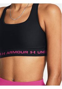 Under Armour Biustonosz sportowy Crossback Mid Bra 1361034-004 Czarny Compression Fit. Kolor: czarny. Materiał: syntetyk #2