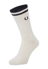 Fred Perry Skarpety Mężczyźni biały|czarny w paski, 43-46. Kolor: czarny, biały, wielokolorowy. Materiał: bawełna. Wzór: paski