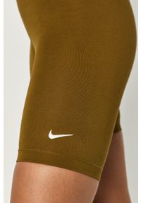 Nike Sportswear - Szorty. Stan: podwyższony. Kolor: zielony. Materiał: dzianina