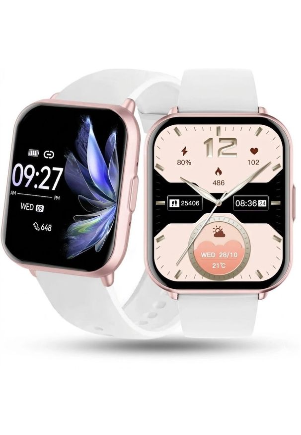 Smartwatch Rubicon Zegarek damski SMARTWATCH RUBICON POŁĄCZENIA KROKI SPORT ZDROWIE. Rodzaj zegarka: smartwatch. Styl: sportowy