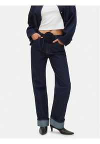 Vero Moda Jeansy Vmallison Mr Straight Rosebelt Jns Si346 10339315 Granatowy Regular Fit. Kolor: niebieski #1