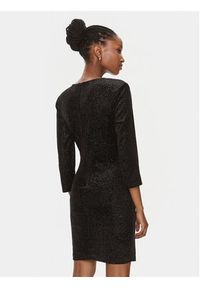 Rinascimento Sukienka koktajlowa CFC0116832003 Czarny Slim Fit. Kolor: czarny. Materiał: syntetyk. Styl: wizytowy