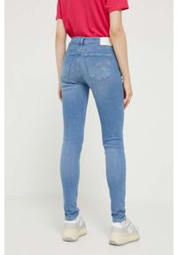 Tommy Jeans jeansy Nora damskie kolor niebieski. Kolor: niebieski #2