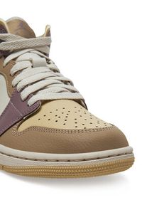 Nike Sneakersy Air Jordan 1 Mid HV2370 100 Beżowy. Kolor: beżowy. Materiał: skóra. Model: Nike Air Jordan #4