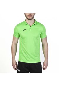 Koszulka polo do tenisa męska Joma Hobby. Typ kołnierza: polo. Kolor: niebieski. Materiał: poliester. Sport: tenis #2