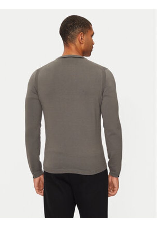 BOSS - Boss Sweter Ever-X_Cn 50498539 Szary Regular Fit. Kolor: szary. Materiał: bawełna