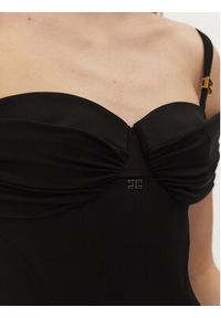 Elisabetta Franchi Sukienka wieczorowa AB-R08-51E2-V800 Czarny Regular Fit. Kolor: czarny. Materiał: wiskoza. Styl: wizytowy #3