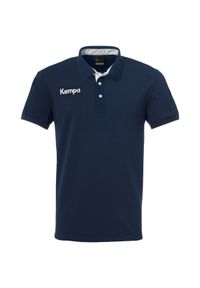 KEMPA - Dziecięca koszulka polo Kempa Prime. Typ kołnierza: polo. Kolor: wielokolorowy, niebieski, biały. Styl: klasyczny, młodzieżowy #1