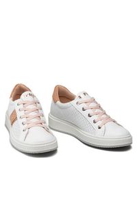 Primigi Sneakersy 1867100 D Biały. Kolor: biały. Materiał: skóra