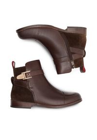 Sergio Bardi Botki WI08-CHLOE(552)-21-SB Brązowy. Kolor: brązowy. Materiał: skóra #5