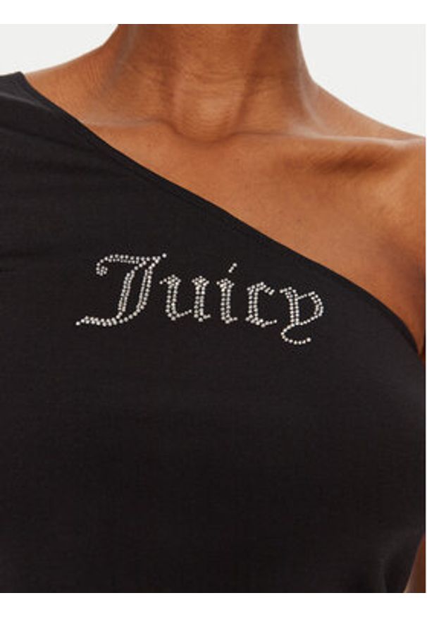Juicy Couture Bluzka Nella JCWCT24310 Czarny Slim Fit. Kolor: czarny