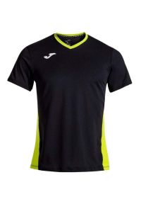 Koszulka tenisowa męska Joma Court. Kolor: czarny, zielony, wielokolorowy. Sport: tenis