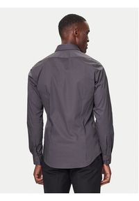 Calvin Klein Koszula LV019EU037 Szary Slim Fit. Kolor: szary. Materiał: bawełna #2