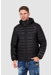 C.P. Company - C.P. COMPANY Czarna męska kurtka Medium Jacket Water Resistant, Rozmiar 52. Typ kołnierza: kaptur. Kolor: czarny