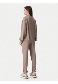 EA7 Emporio Armani Dres 7W000194 AF24375 U6100 Beżowy ciemny Relaxed Fit. Kolor: beżowy. Materiał: syntetyk #3