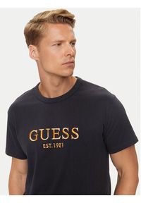 Guess T-Shirt M4YI17 I3Z14 Granatowy Regular Fit. Kolor: niebieski. Materiał: bawełna #2