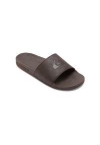 Quiksilver - Sandały dla Mężczyzn RIVI Brązowy. Kolor: brązowy. Materiał: materiał, syntetyk, guma. Szerokość cholewki: normalna. Sport: fitness, pływanie