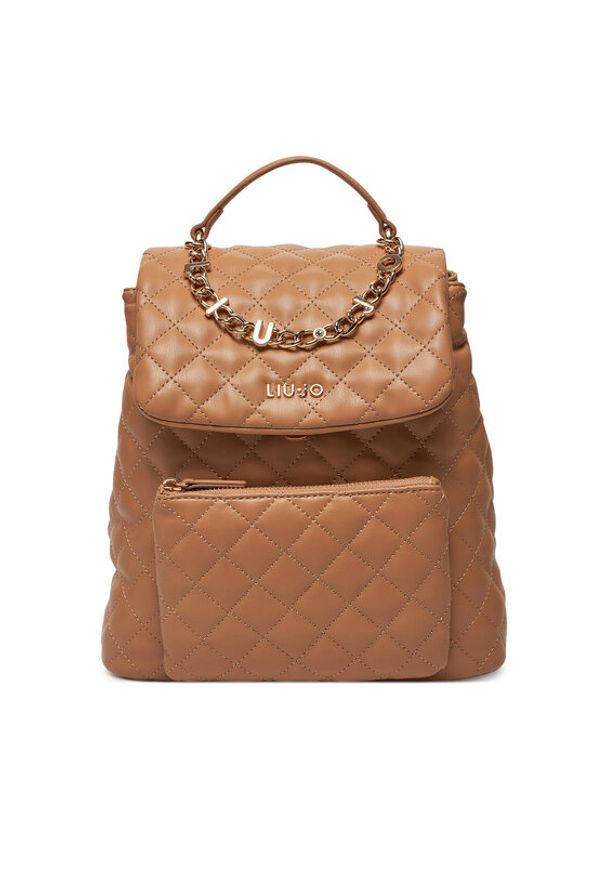 Liu Jo Plecak Ecs M Backpack AA5131 E0015 Brązowy. Kolor: brązowy. Materiał: skóra