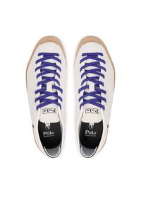 Polo Ralph Lauren Sneakersy 804P15629006 Kremowy. Kolor: kremowy. Materiał: zamsz, skóra #4