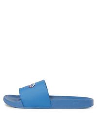 TOMMY HILFIGER - Tommy Hilfiger Klapki Rwb Hilfiger Oly Pool Slide FM0FM05019 Niebieski. Kolor: niebieski. Materiał: skóra #2