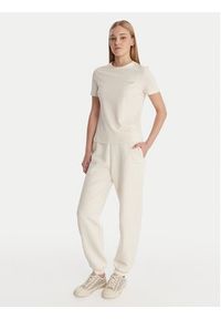 Guess T-Shirt V6RI07 J1314 Écru Regular Fit. Materiał: bawełna #3