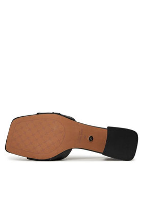 Nine West Klapki R25SS04465 Czarny. Kolor: czarny. Materiał: materiał, syntetyk