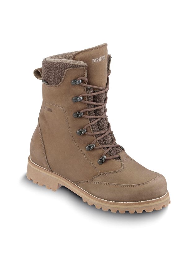Buty zimowe damskie MEINDL Orselina Lady GTX. Kolor: brązowy. Sezon: zima