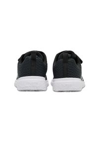 Sneakersy dla dzieci Hummel Actus Recycled. Okazja: na uczelnię. Zapięcie: rzepy. Kolor: czarny. Sport: joga i pilates