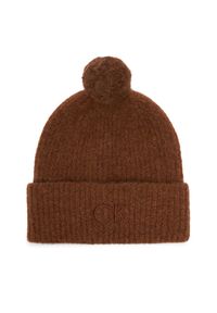 Czapka Calvin Klein. Kolor: brązowy #1