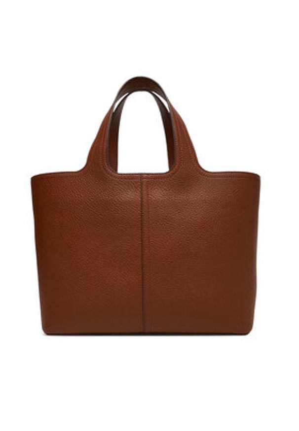 Elisabetta Franchi Torebka BS-96A-52E2-V450 Brązowy. Kolor: brązowy. Materiał: skórzane