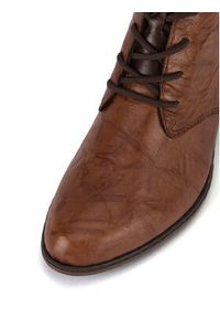 Rieker Trzewiki Y2131-22 Brązowy. Kolor: brązowy. Materiał: skóra #3