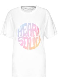 IRO T-Shirt Heartso A0282 Biały Regular Fit. Kolor: biały #3