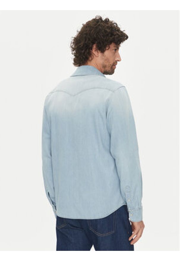 Liu Jo Koszula QA5298 D4851 78888 Niebieski Regular Fit. Kolor: niebieski. Materiał: bawełna