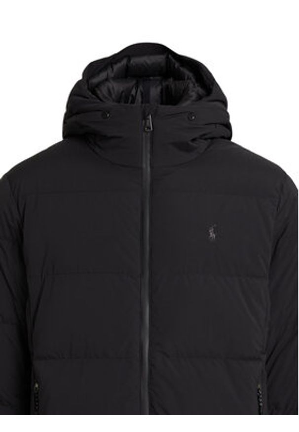 Polo Ralph Lauren Kurtka puchowa 710967773003 Czarny Regular Fit. Typ kołnierza: polo. Kolor: czarny. Materiał: syntetyk