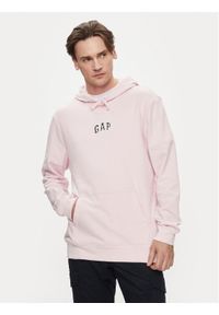 GAP - Gap Bluza 868455-01 Różowy Regular Fit. Kolor: różowy. Materiał: bawełna