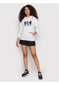 Helly Hansen Bluza Logo 33978 Szary Regular Fit. Kolor: szary. Materiał: bawełna