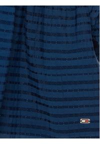 TOMMY HILFIGER - Tommy Hilfiger Sukienka codzienna KG0KG07577 Niebieski Regular Fit. Okazja: na co dzień. Kolor: niebieski. Materiał: wiskoza. Typ sukienki: proste. Styl: casual #6