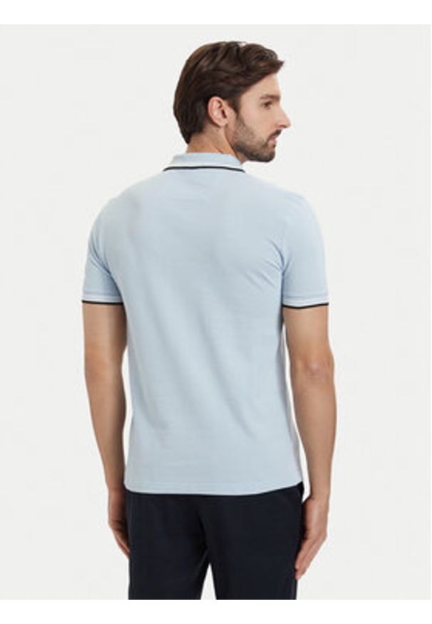 BOSS Polo Paddy 50469055 Niebieski Regular Fit. Typ kołnierza: polo. Kolor: niebieski. Materiał: bawełna