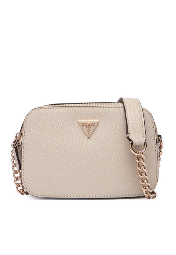 Guess Torebka Noelle II HWZG96 72140 Beżowy. Kolor: beżowy. Materiał: skórzane