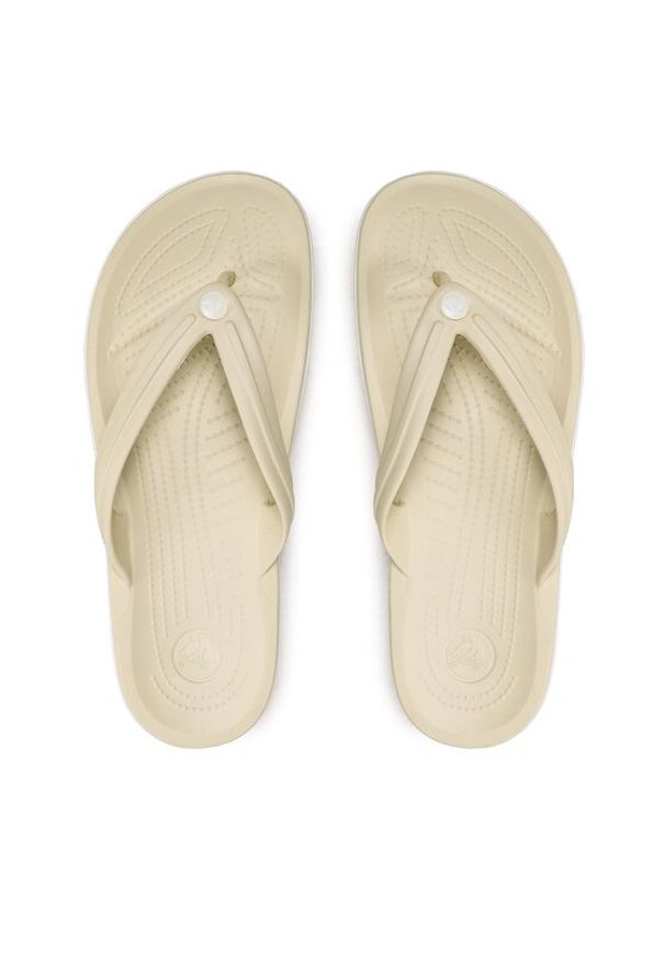 Crocs Japonki Crocband Flip 11033 Beżowy. Kolor: beżowy
