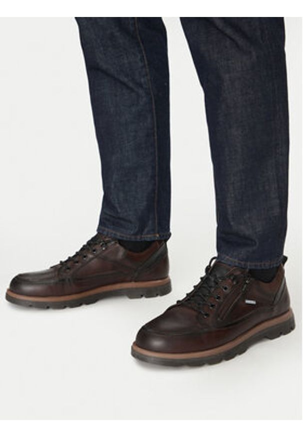 Pikolinos Półbuty M3M-4163C1 Brązowy. Kolor: brązowy. Materiał: skóra