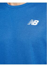 New Balance Koszulka techniczna Impact Run MT21262 Niebieski Athletic Fit. Kolor: niebieski. Materiał: syntetyk. Sport: bieganie #5