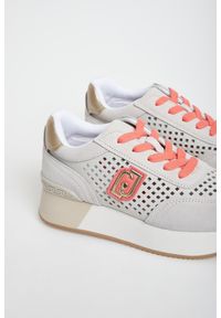Liu Jo - Sneakersy damskie zamszowe LIU JO. Materiał: zamsz