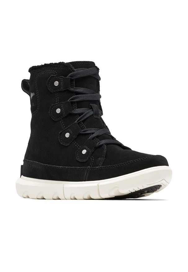 sorel - Buty trekkingowe damskie Sorel Explorer Next Joan Wp black/fawn. Kolor: czarny