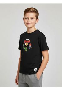 Sinsay - Koszulka z krótkim rękawem Brawl Stars - czarny. Kolor: czarny. Długość rękawa: krótki rękaw. Długość: krótkie #1