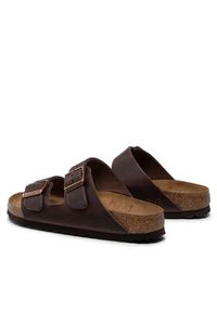 Birkenstock Klapki Arizona Bs 0452763 Brązowy. Kolor: brązowy. Materiał: nubuk, skóra #9