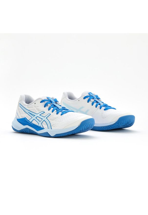 Buty do badmintona i sportów halowych damskie Asics Gel-Tactic 12. Zapięcie: sznurówki. Materiał: kauczuk, syntetyk. Sport: fitness